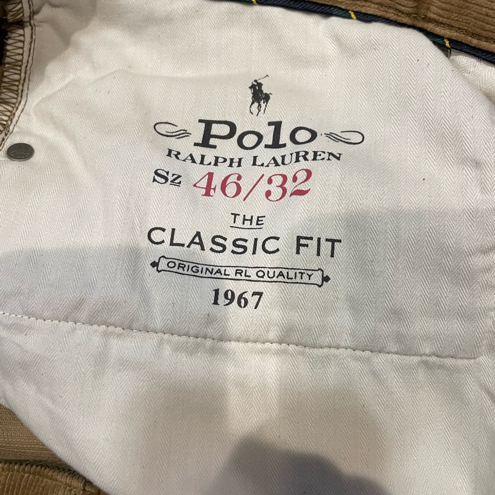 Ralph Lauren Men's Corduroy Pants in Brown - Picture 5 of 9